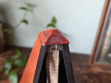 Load image into Gallery viewer, Antique French Walnut Metronome - Non Functioning
