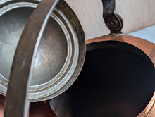 Load image into Gallery viewer, Large Antique Victorian Copper Kettle
