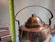 Load image into Gallery viewer, Large Antique Victorian Copper Kettle
