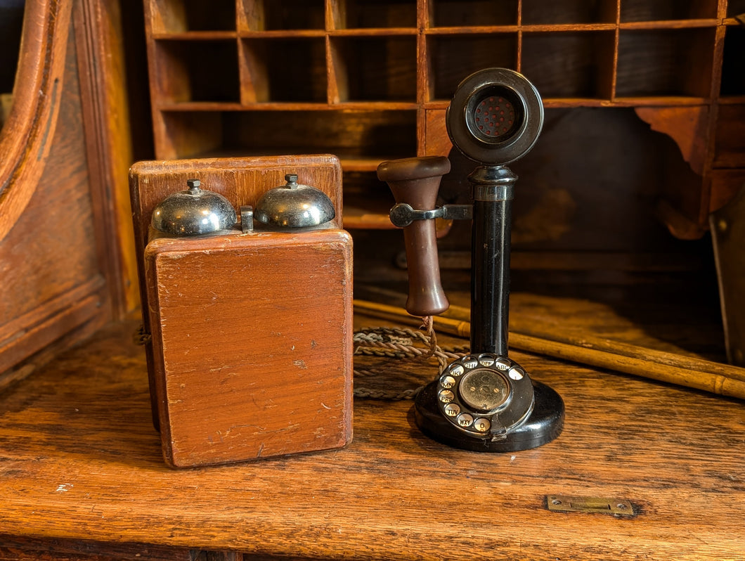 Antique GPO Model 150 Candlestick Telephone