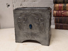 Load image into Gallery viewer, Arts and Crafts Pewter Box / Tea Caddy
