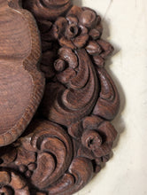 Load image into Gallery viewer, Continental Oak Baroque Wall Candle Sconce
