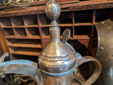 Load image into Gallery viewer, Large 19th Century Middle Eastern Brass Dallah

