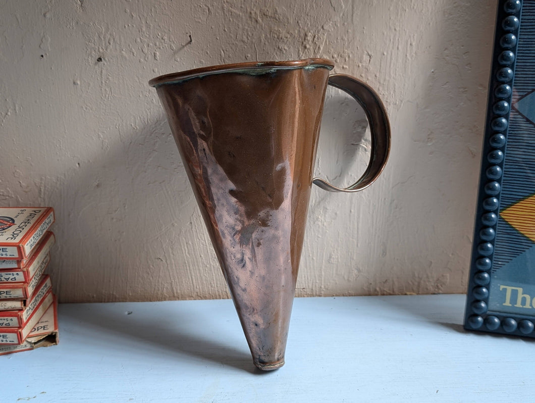 Antique Victorian Copper Ale Warmer