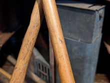 Load image into Gallery viewer, Pair of Antique Indian Wooden Exercise Clubs
