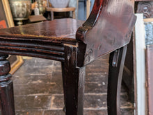 Load image into Gallery viewer, Shell Back Hall Chair - Mahogany - George IV
