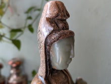 Load image into Gallery viewer, 19th.C Jade Statue of Goddess Guanyin
