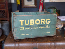 Load image into Gallery viewer, Original Vintage Tuborg Beer Crate
