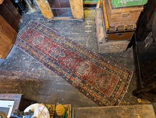 Load image into Gallery viewer, 9&#39;11&quot; x 2&#39;11&quot; - Large Antique Caucasian Runner Rug - 304 x 89cm
