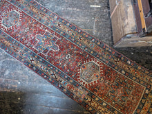 Load image into Gallery viewer, 9&#39;11&quot; x 2&#39;11&quot; - Large Antique Caucasian Runner Rug - 304 x 89cm
