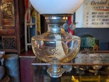 Load image into Gallery viewer, Victorian Corinthian Column Glass Oil Lamp Lantern
