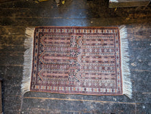 Load image into Gallery viewer, 4&#39;8&quot; x 3&#39; Vintage Afghan Balouch Prayer Rug - 142 x 91
