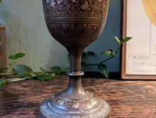 Load image into Gallery viewer, Indian Mid Century Brass and Enamel Vase
