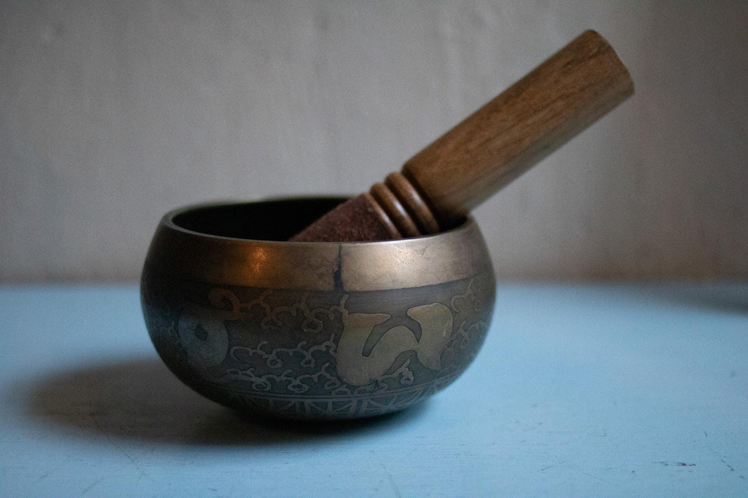 Vintage Indian Singing Bowl