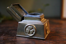 Load image into Gallery viewer, Early 20th.C Arts &amp; Crafts Brass Inkwell
