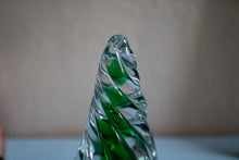 Load image into Gallery viewer, Mid Century Twist Glass Christmas Tree
