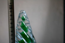 Load image into Gallery viewer, Mid Century Twist Glass Christmas Tree
