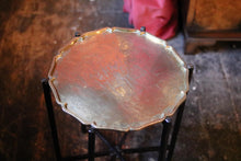 Load image into Gallery viewer, Mid Century Japanese Brass top Foldable Table
