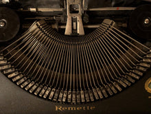 Load image into Gallery viewer, 1940’s Working Remington Remette Typewriter – New Ribbon, Case – Black
