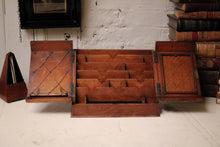 Load image into Gallery viewer, 19th Century Victorian Mahogany Desk Tidy / Document holder
