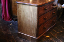 Load image into Gallery viewer, Antique Victorian Mahogany Chest of Drawers
