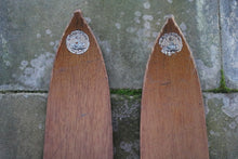 Load image into Gallery viewer, Antique Wooden Skis - Viking - Norway
