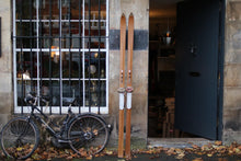 Load image into Gallery viewer, Antique Wooden Skis - Viking - Norway
