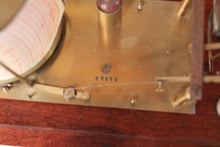 Load image into Gallery viewer, Antique Mahogany Cased Barograph Barometer
