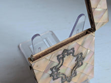 Load image into Gallery viewer, Antique Victorian Mother of Pearl Card Case / Purse
