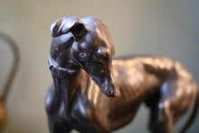 Load image into Gallery viewer, 19th.C Cast Bronze Greyhound Sculpture
