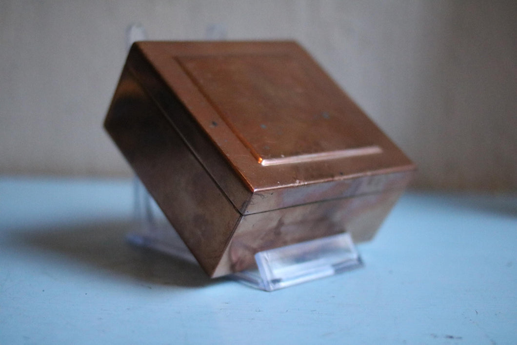 Early 20th.C Copper Cigarette Box