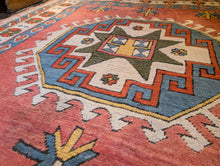 Load image into Gallery viewer, 5&#39;11&quot; x 5&#39;3 Vintage Turkish Hand Knotted Wool Konya Rug - 180 x 161cm
