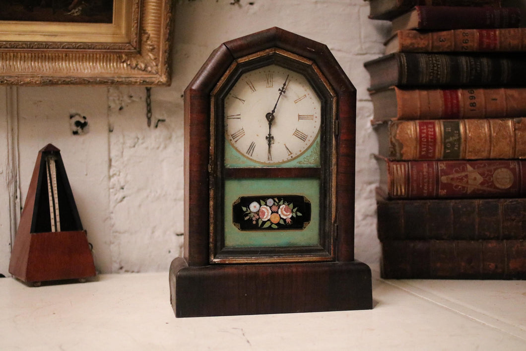 19th.C Antique American Tabletop Clock