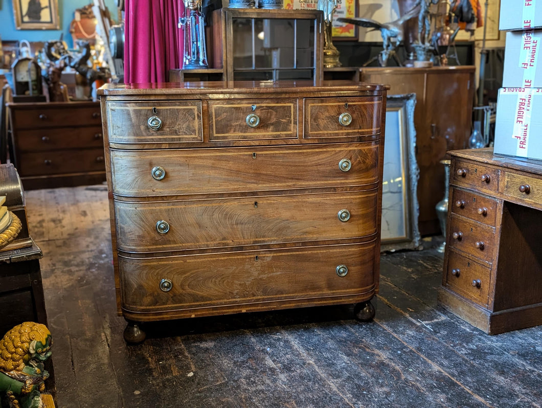 Large Victorian Mahogany Chest of Drawers