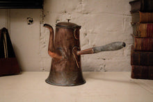 Load image into Gallery viewer, 18th Century English Georgian Copper Antique Chocolate Coffee Pot
