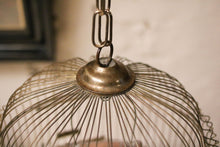 Load image into Gallery viewer, Vintage C.1940 GenyKage Hanging Brass Bird Cage
