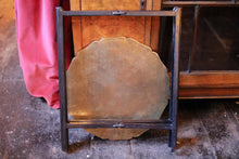 Load image into Gallery viewer, Mid Century Japanese Brass top Foldable Table
