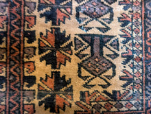 Load image into Gallery viewer, size Antique Afghan Baluch Prayer Rug - ?
