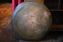 Load image into Gallery viewer, Antique Middle Eastern Engraved Copper Charger / Tray
