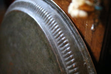 Load image into Gallery viewer, Antique Middle Eastern Engraved Copper Charger / Tray
