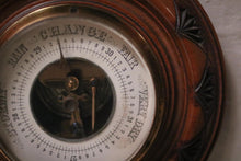 Load image into Gallery viewer, Antique Victorian Barometer / Thermometer
