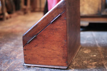 Load image into Gallery viewer, 19th Century Victorian Walnut Desk Tidy / Correspondence Box
