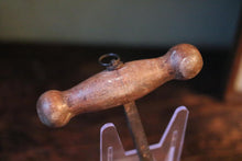 Load image into Gallery viewer, Antique Turned Handle Iron Corkscrew
