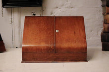 Load image into Gallery viewer, 19th Century Victorian Mahogany Desk Tidy / Document holder
