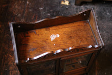 Load image into Gallery viewer, Antique C.1900 Oak Smokers Cabinet
