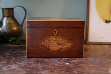 Load image into Gallery viewer, Antique Georgian Mahogany Tea Caddy
