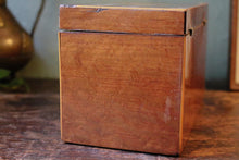 Load image into Gallery viewer, Antique Georgian Mahogany Tea Caddy
