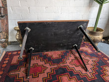 Load image into Gallery viewer, 1960&#39;s Danish Teak Black Small Tile Top Table
