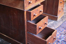 Load image into Gallery viewer, 19th Century Oak Leather Top Pedestal Desk
