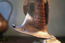 Load image into Gallery viewer, Antique C.1910 Brass Thai Thephanom Statue
